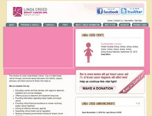 Tablet Screenshot of lindacreed.org